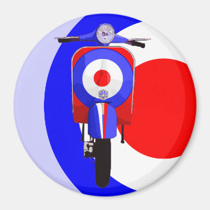 Imán Sacar Scooter en medio moho objetivo