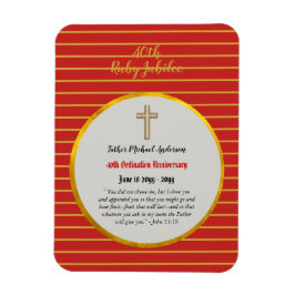 Imán Sacerdote del 40° Aniversario de la Ordenación Rub