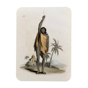 Imán Sacerdote hindú, pub. por Edward Orme, 1804