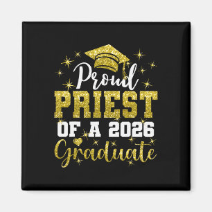 Imán Sacerdote Super Orgulloso De Graduado Senior 2026 