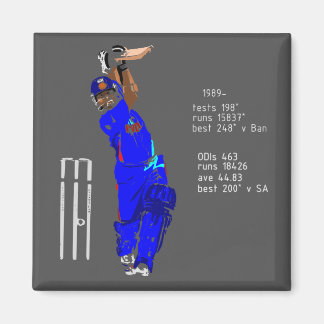 Imán Sachin Tendulkar Fridge Magnet