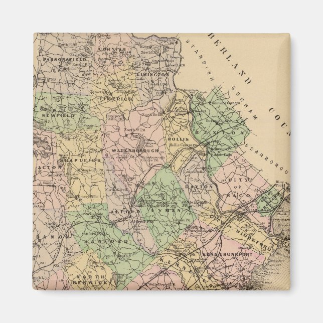 Imán Saco, Biddeford (Frente)