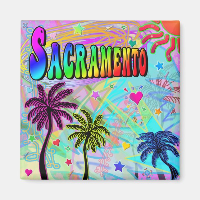 Imán Sacramento Vivid Romance Magnet (Frente)