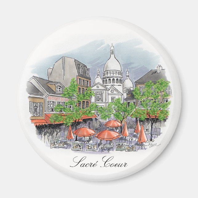 Imán Sacre Coeur imnet (Frente)