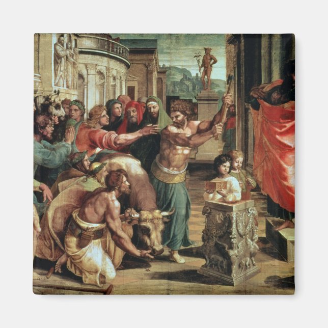 Imán Sacrificio en Lystra (personalizado de la Sistine  (Frente)