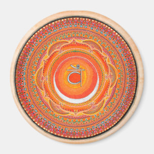 Imán sacro de la mandala de Chakra