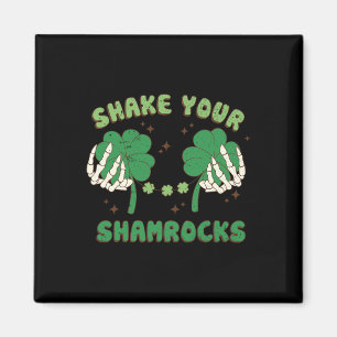 Imán Sacuda tu Día Gracioso de Sta Patricks Paddys