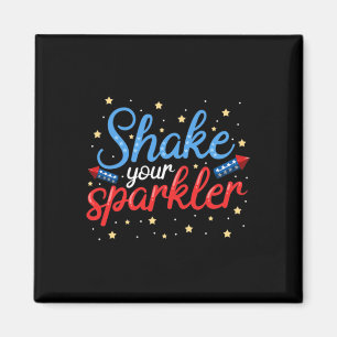 Imán Sacuda tu gracioso Sparkler