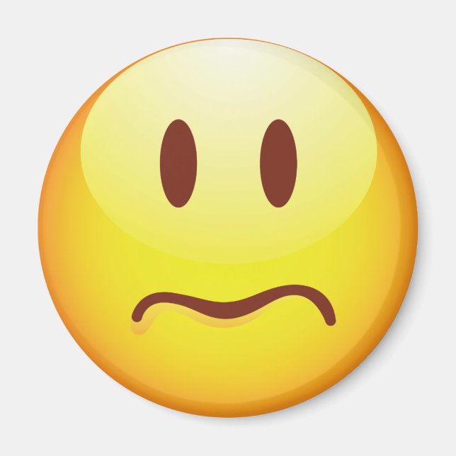 Imán Sad Emoticon (Frente)