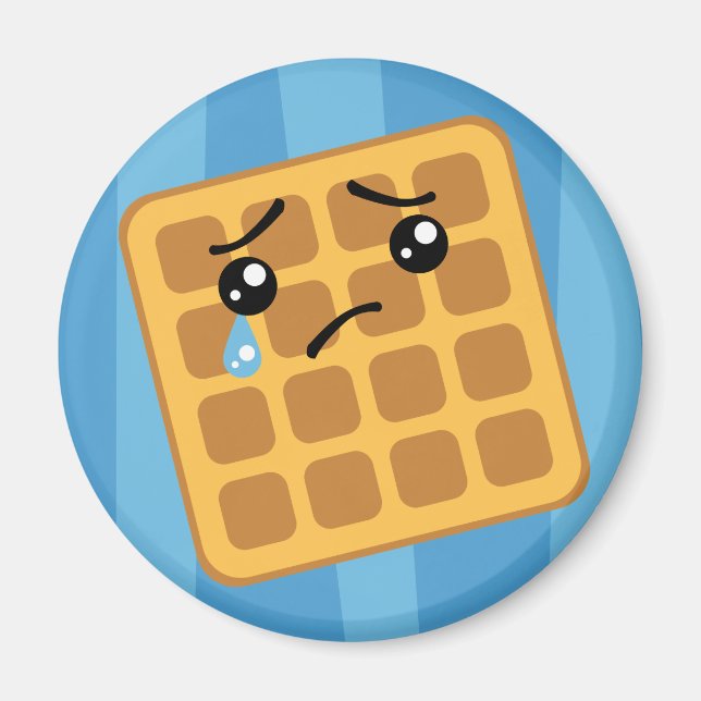 Imán Sad Waffle (Frente)