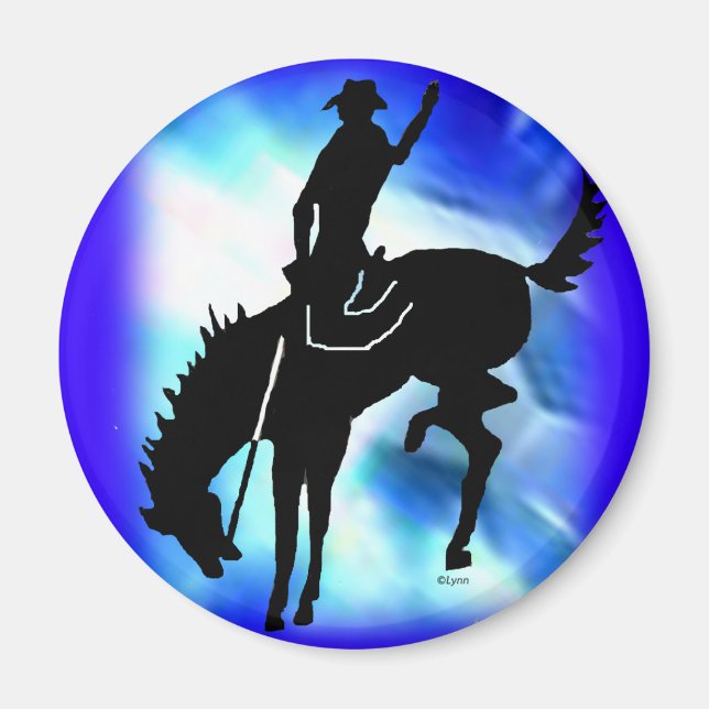 Imán Saddlebronc 102 (Frente)