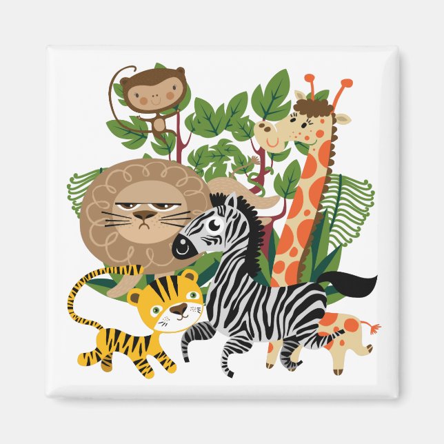 Imán Safari animal (Frente)