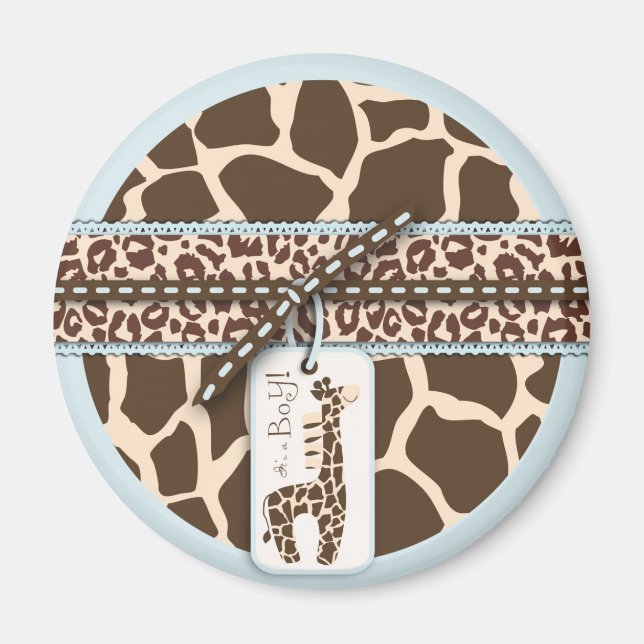 Imán Safari Boy Magnet (Frente)