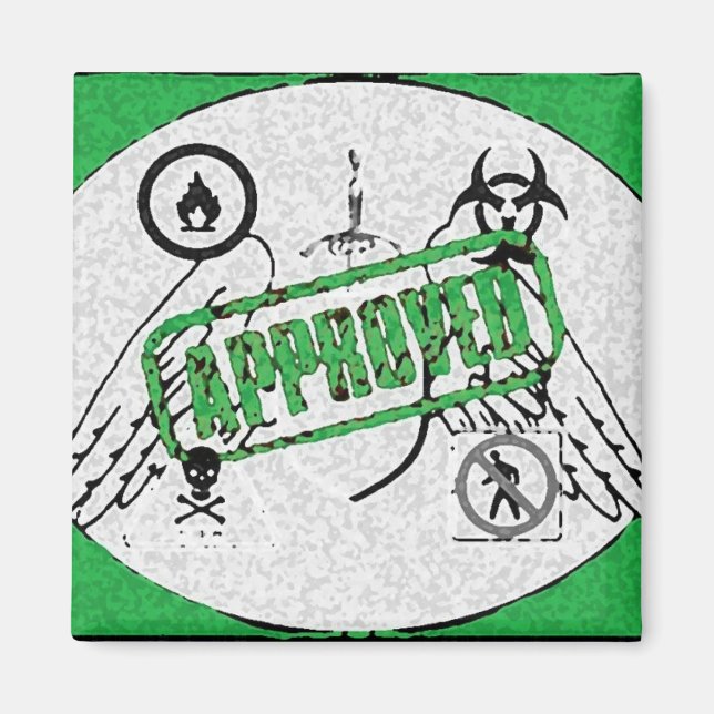 Imán Safetyman aprobado (Frente)