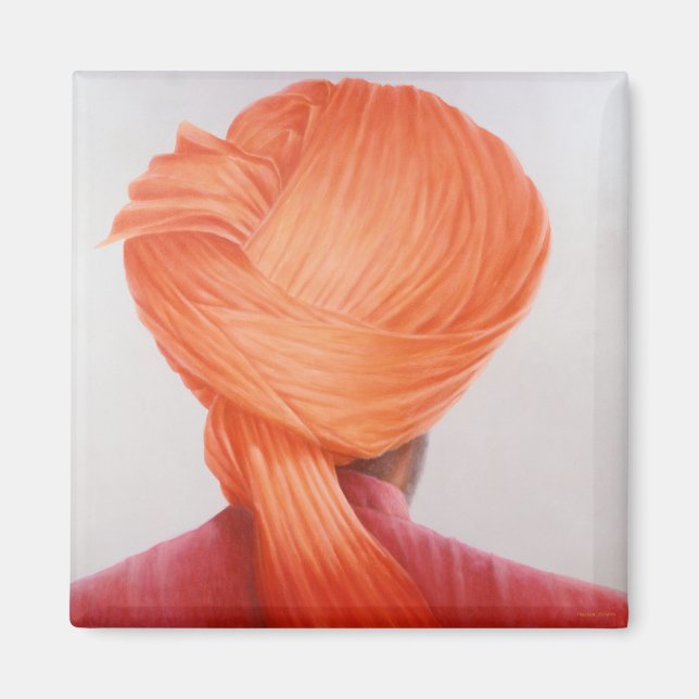 Imán Saffron Turban (Frente)