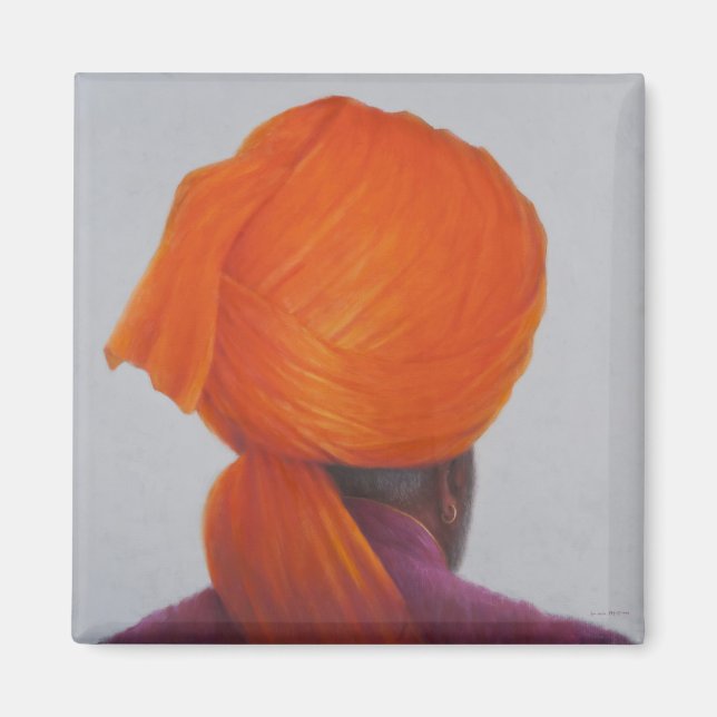 Imán Saffron Turban 2014 (Frente)
