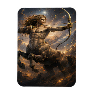 Imán Sagitario Zodiaco Arquero Celeste Astrología Símbo