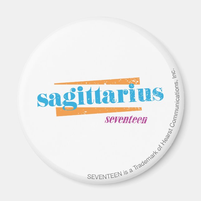 Imán Sagittarius Aqua (Frente)