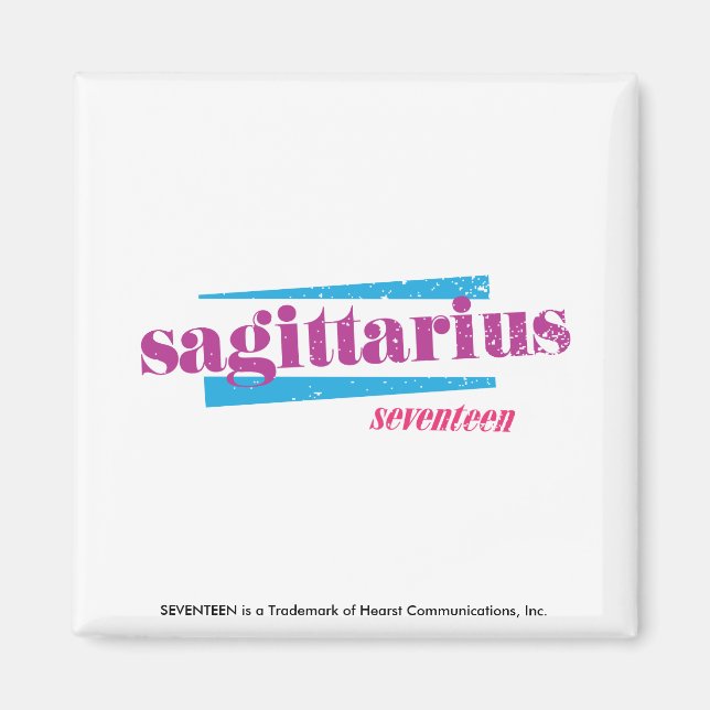 Imán Sagittarius Purple (Frente)