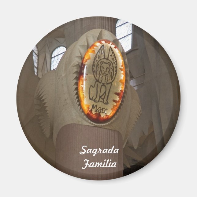 Imán Sagrada Familia, Barcelona (Frente)