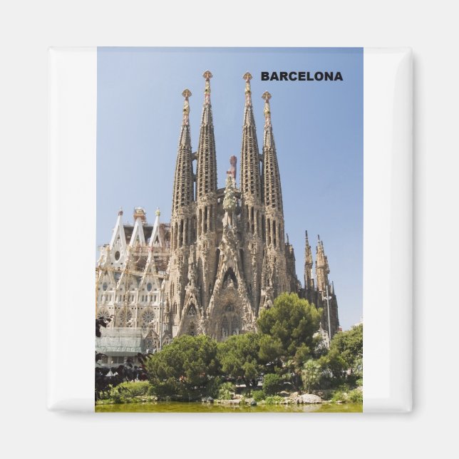 Imán Sagrada Familia Barcelona (Frente)