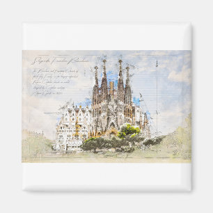 Imán Sagrada Familia Barcelona