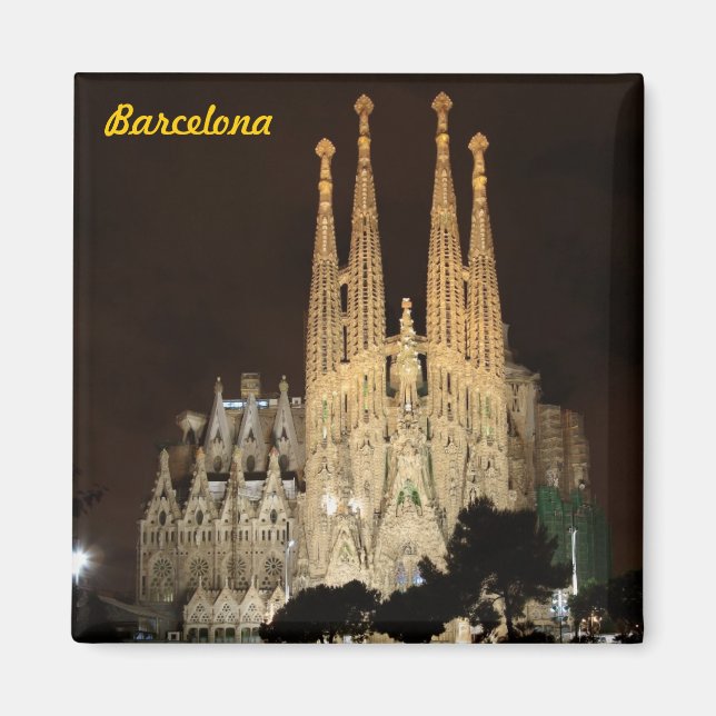 Imán Sagrada Familia, Barcelona (Frente)
