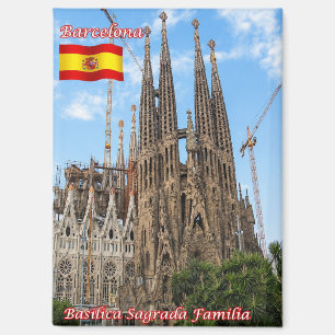 Imán Sagrada Familia Barcelona España Viajes,