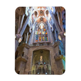 Imán Sagrada Familia. Interior. Vista 25.