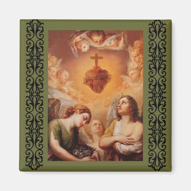 Imán Sagrado Corazón (Frente)