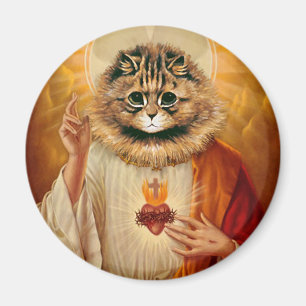 Imán Sagrado Corazón Kitty Magnet