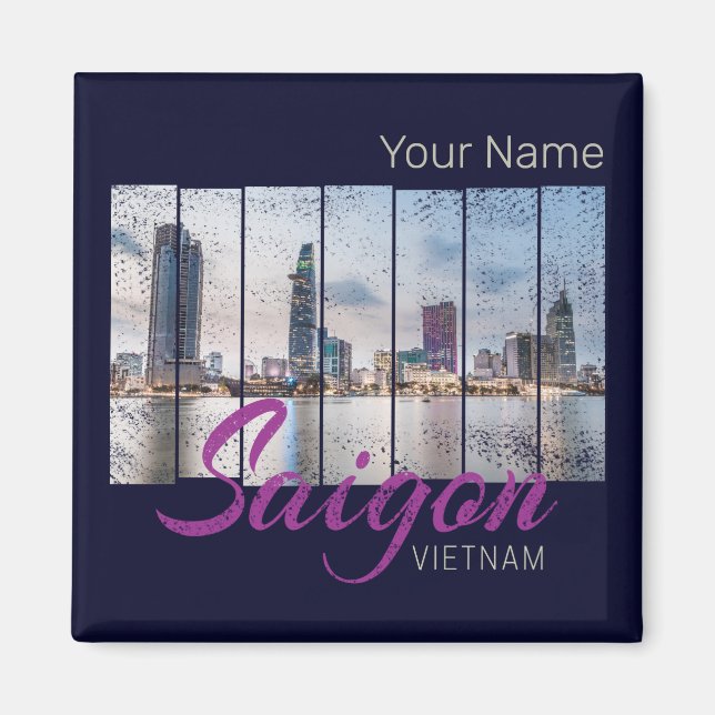 Imán Saigon (Ho-Chi-Minh-Stadt) HCMC Vietnam Souvenir (Frente)