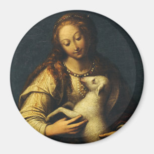 Imán Saint Agnes por Orsola Maddalena Caccia