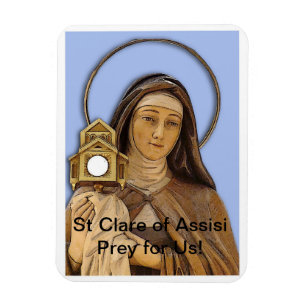Imán Saint Clare Assisi