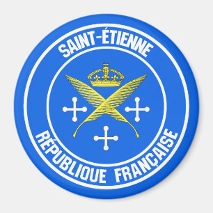 Imán Saint-Étienne Round Emblem