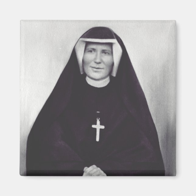 Imán Saint Faustina Kowalska (Frente)