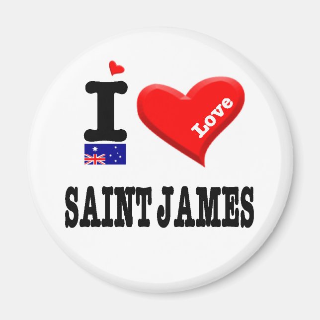 Imán SAINT JAMES - Amo (Frente)
