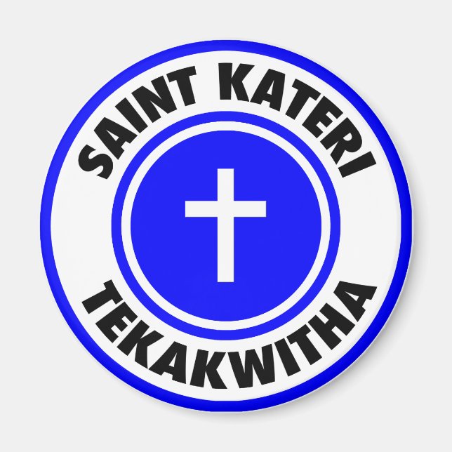 Imán Saint Kateri Tekakwitha (Frente)