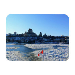 Imán Saint Lawrence River & Old Quebec City, Quebec