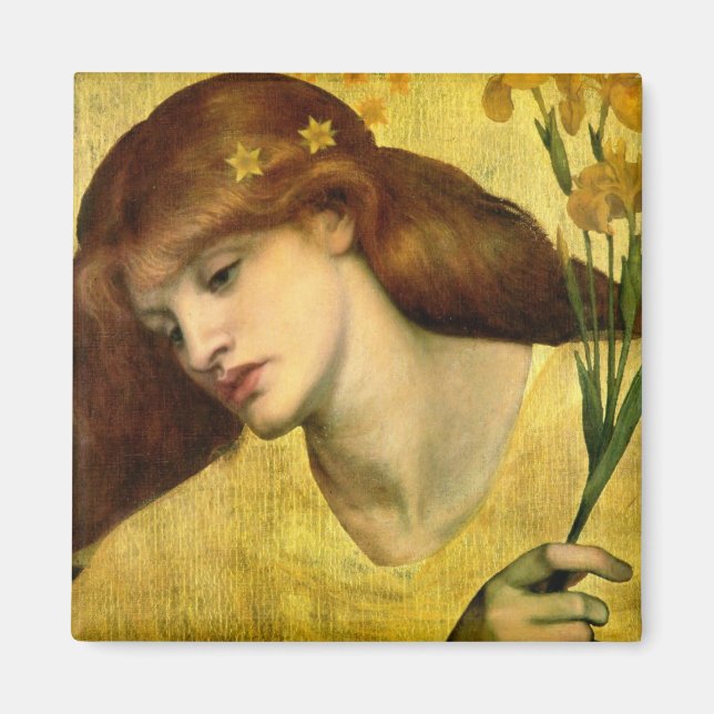 Imán Saint Lily (por Gabriel Rossetti) (Frente)