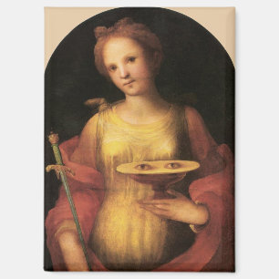 Imán Saint Lucy por Domenico Beccafumi, 1521