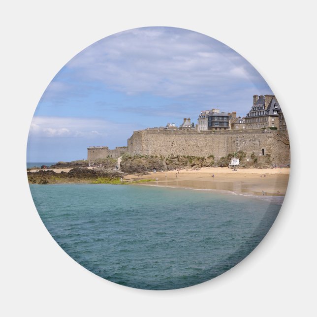 Imán Saint-Malo en Francia (Frente)