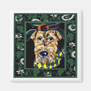 Imán Saint Patty Airedale