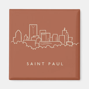 Imán Saint Paul, línea aérea de Minnesota