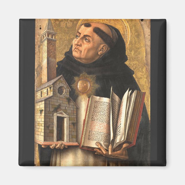 Imán Saint Thomas Aquinas Doctor of Truth (Frente)