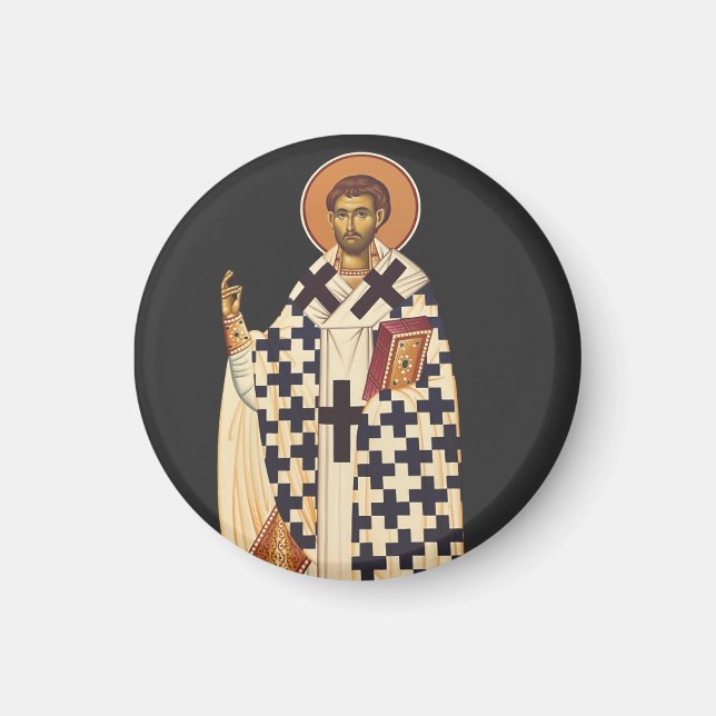 Imán Saint Timothy the first Christian bishop of Ephes  (Frente)