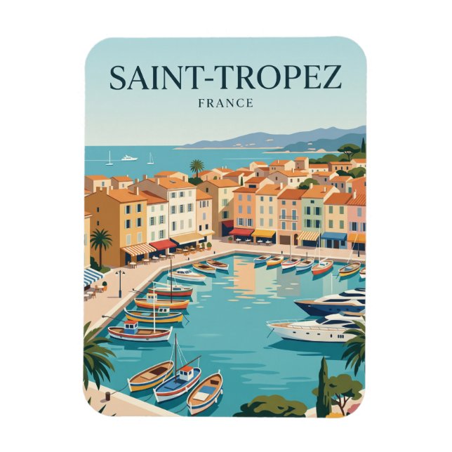 Imán Saint-Tropez Francia (Vertical)