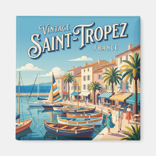 Imán Saint-Tropez Francia vintage