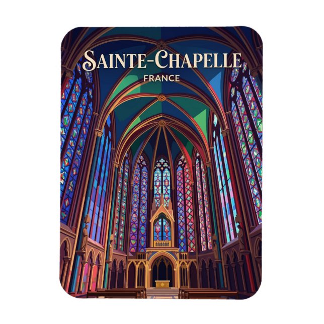 Imán Sainte-Chapelle Francia (Vertical)