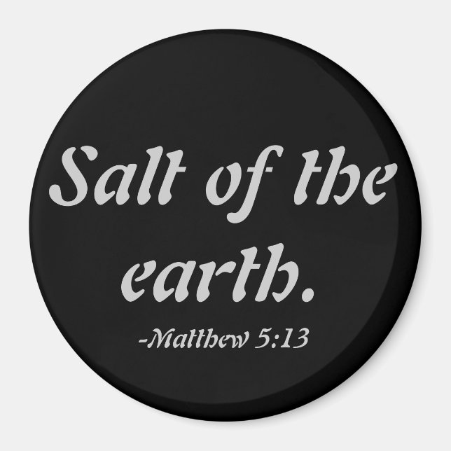 Imán Sal de la tierra (Frente)